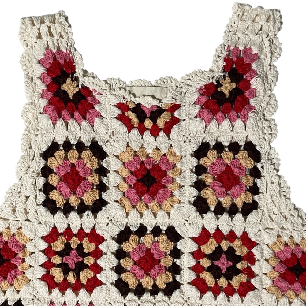 LUCKY BRAND Crochet Tank Top Small - Picture 5 of 12